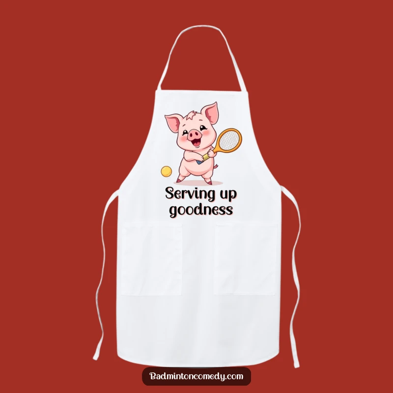 Funny Piglet Return Apron - Kitchen Fun Gear for Hilarious Gifts