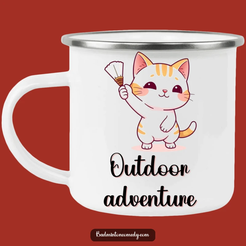 Funny Cat Adventure Mug - Durable & Hilarious Feline Companion