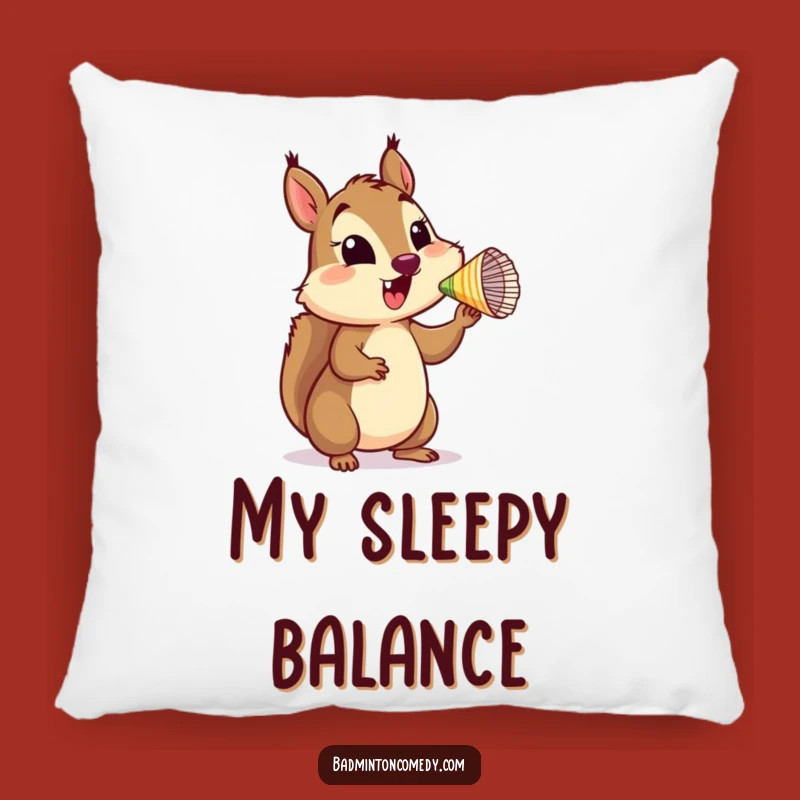 Funny Squirrel Wobble Pillow - Soft & Amusing Comfort