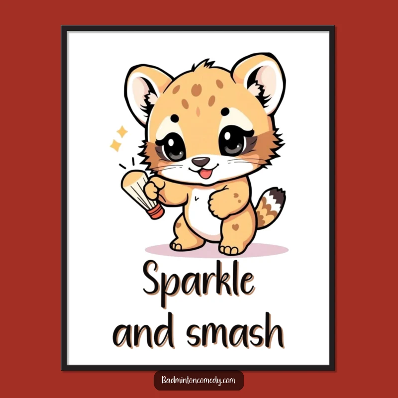 Funny Bear Cub Art Print: Playful Paw Batting - Hilarious Digital Download