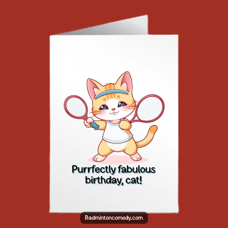 Free Printable Cat Birthday Card: Wrist Flick, Pawsome Downloadable Gift