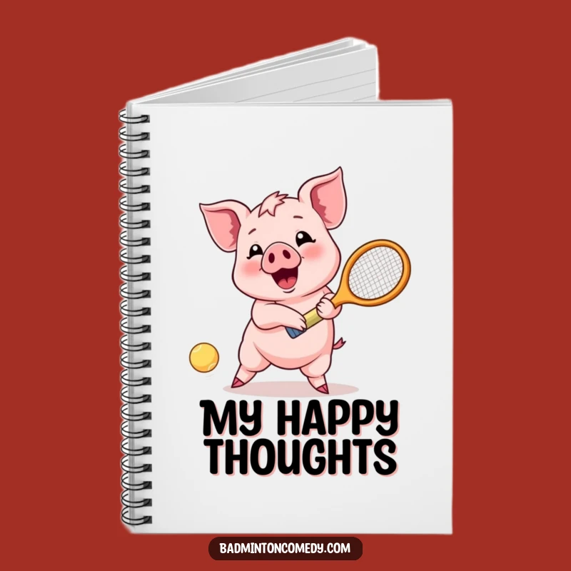 Funny Piglet Joy Notebook - Journal Fun with Hilarious Cover